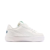 Baskets Blanches/Vert/Marine Garçon Puma Caven 2.0 Ready