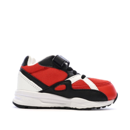 Baskets Noir/Rouge Garçon Le Coq Sportif Lcs R850 Inf