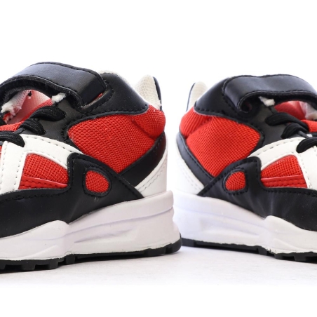 Baskets Noir/Rouge Garçon Le Coq Sportif Lcs R850 Inf