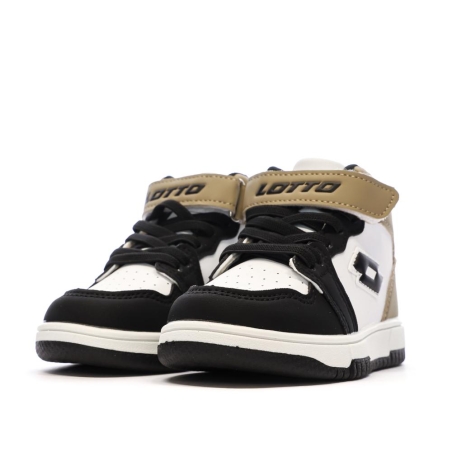 Baskets Kaki/Noir Garçon Lotto Ravenne