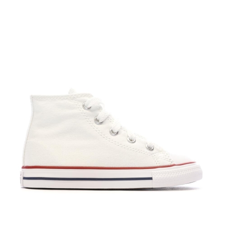Baskets Blanches Garçon/Fille Converse Chuck Taylor All Star 7J253C