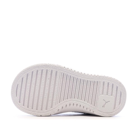 Baskets Blanche/Noir Fille Puma Ca Pro Jewel