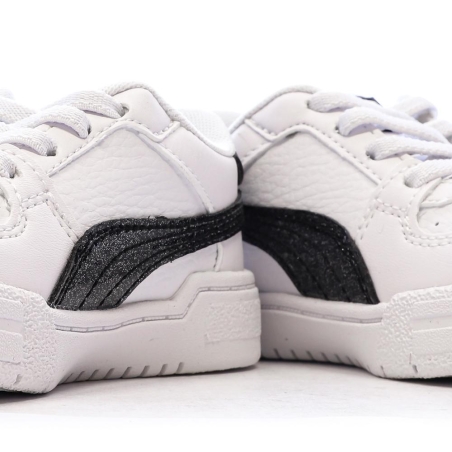 Baskets Blanche/Noir Fille Puma Ca Pro Jewel