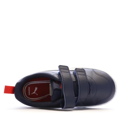 Baskets Marine Garçon Puma Courtflex V2