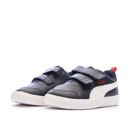 Baskets Marine Garçon Puma Courtflex V2