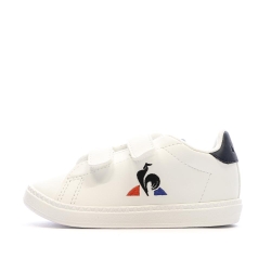 Baskets Blanches Garçon Bébé Le Coq Sportif Courtset Optical