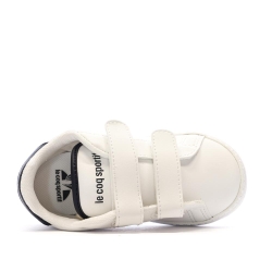Baskets Blanches Garçon Bébé Le Coq Sportif Courtset Optical