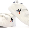 Baskets Blanches Garçon Bébé Le Coq Sportif Courtset Optical