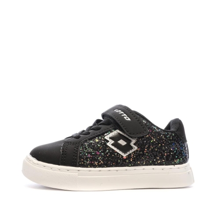 Baskets Noir Fille Lotto Plaisance