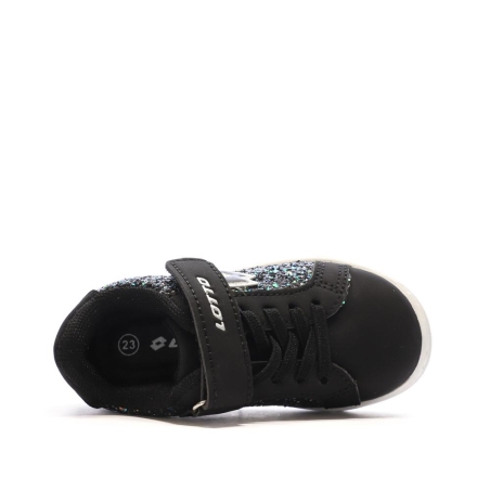 Baskets Noir Fille Lotto Plaisance