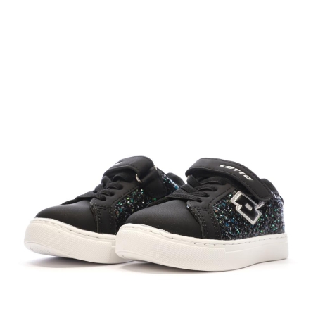 Baskets Noir Fille Lotto Plaisance