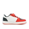 Baskets Blanc/Rouge Garçon KAPPA Malone