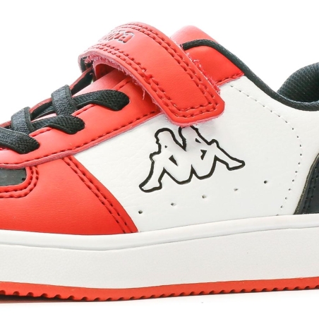 Baskets Blanc/Rouge Garçon KAPPA Malone