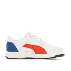 Baskets Bleu/Blanc/Rouge Garçon Puma Inf Reb