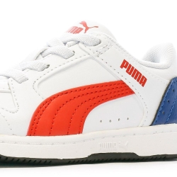 Baskets Bleu/Blanc/Rouge Garçon Puma Inf Reb