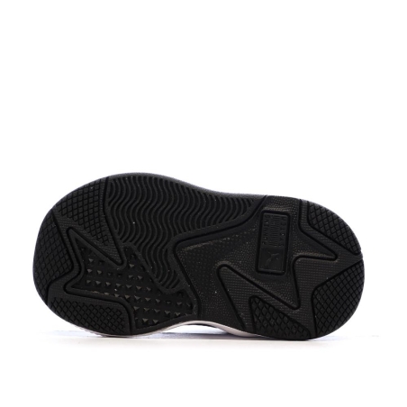 Baskets Noires/Blanches Garçon Puma 391042