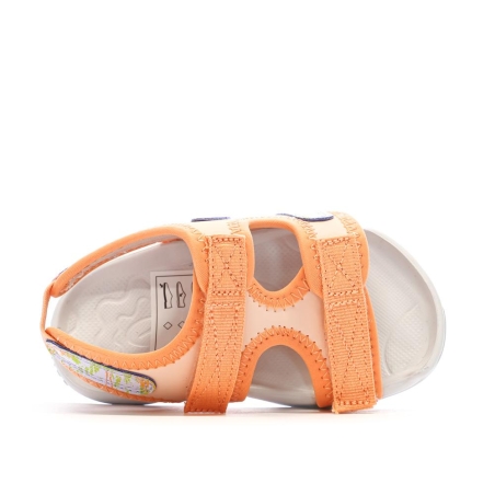 Sandales Oranges Bébé Nike Sunray Adjust 6 Se