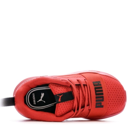 Baskets Rouges Bébé/Garçon Puma Wired Run