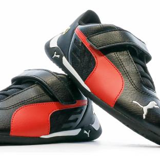 Baskets Noir Garçon Puma Ferrari Race 306548-