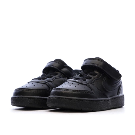 Baskets Noir Garçon Nike Court Borough Low Recraft