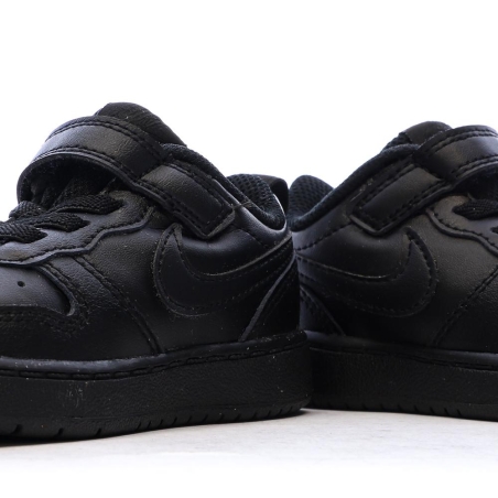 Baskets Noir Garçon Nike Court Borough Low Recraft