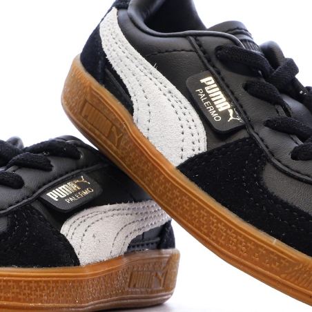Baskets Noir Mixte Enfant Puma Palermo