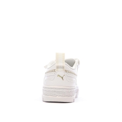 Baskets Blanches Fille Puma Stitching