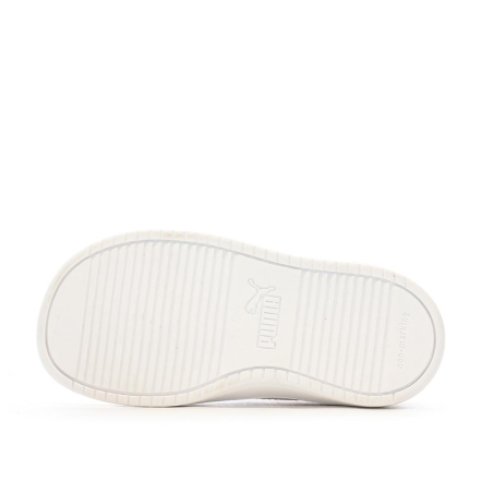 Baskets Rose/Blanche Fille Puma Rickie