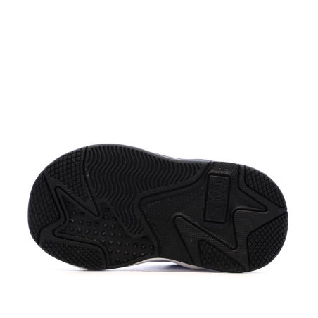 Baskets Noires/Gris Garçon Puma 391042