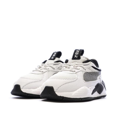 Baskets Noires/Gris Garçon Puma 391042