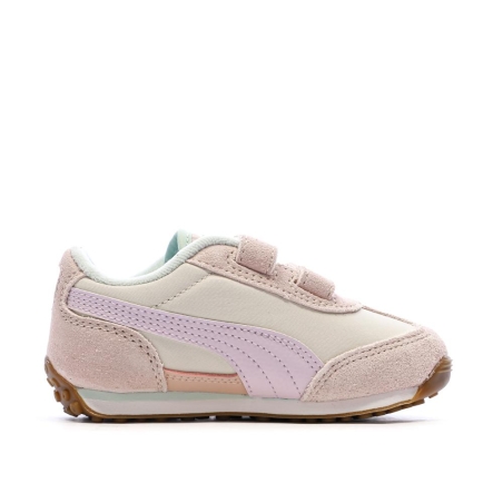 Baskets Beige/Rose Fille Puma Easy Rider Kids