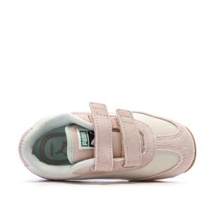 Baskets Beige/Rose Fille Puma Easy Rider Kids