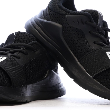 Baskets Noir Garçon Puma Puma Wired Run