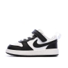 Baskets Noir/Blanc Enfant Nike Court Borough Low Recraf