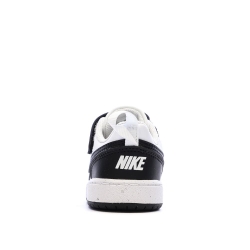 Baskets Noir/Blanc Enfant Nike Court Borough Low Recraf
