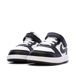 Baskets Noir/Blanc Enfant Nike Court Borough Low Recraf