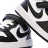 Baskets Noir/Blanc Enfant Nike Court Borough Low Recraf