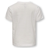 T-Shirt Blanc Fille Kids Only Kmgpolli