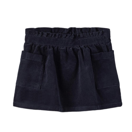 Jupe en Velours Marine Fille Name it Salli