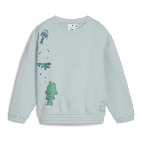 Sweat Bleu Garçon Puma X Trolls