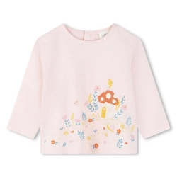 T-shirt Rose Bébé Fille Carrément Beau Y30218