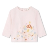 T-shirt Rose Bébé Fille Carrément Beau Y30218