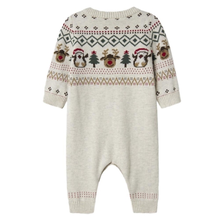 Pyjama de Noel Écru Garçon Name it Nalko