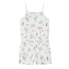 Combishort Blanche à Motifs Fille Name it Vigga