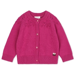 Gilet Fuchsia Bébé Fille Carrément Beau Y30211