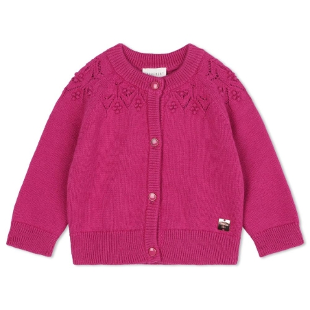 Gilet Fuchsia Bébé Fille Carrément Beau Y30211