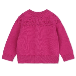 Gilet Fuchsia Bébé Fille Carrément Beau Y30211