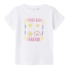 T-shirt Blanc Fille Name It Jeanette
