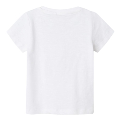 T-shirt Blanc Fille Name It Jeanette
