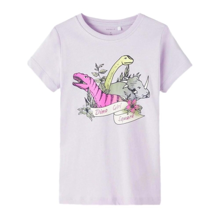 T-shirt Mauve Fille Name it Brigita